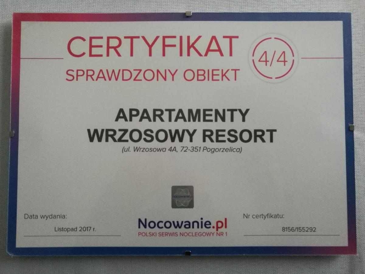 Wrzosowy Resort Pogorzelica Apartament Perlowy Sea&Forest Pogorzelica (Gmina Rewal) Exterior foto